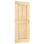 Puerta corredera con herrajes madera maciza de pino 85x210 cm by , Doors - Ref: Foro24-3332726, Price: 192,86 €, Discount: %