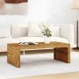 Mesa de centro madera maciza de teca 110x60x38 cm de , Mesas de centro - Ref: Foro24-4009315, Precio: 131,04 €, Descuento: %