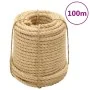 Cuerdas de sisal 5 uds 20 mm 100 m de , Sogas y cuerdas metálicas - Ref: Foro24-3196233, Precio: 831,52 €, Descuento: %