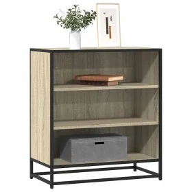 Aparador madera ingeniería y metal roble Sonoma 68x35x76 cm by , Sideboards - Ref: Foro24-848975, Price: 85,12 €, Discount: %