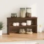 Estantes de cocina apilables 2 uds roble marrón 50x15x16 cm de , Contenedores para utensilios de cocina - Ref: Foro24-860494,...