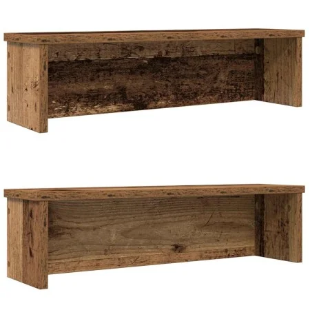 Estantes de cocina apilables 2 uds madera vieja 50x15x16 cm de , Contenedores para utensilios de cocina - Ref: Foro24-860496,...