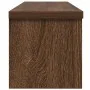 Estantería de cocina apilable roble marrón 60x15x16 cm de , Contenedores para utensilios de cocina - Ref: Foro24-860511, Prec...