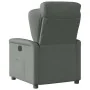 Sillón reclinable de tela gris oscuro de , Sillones - Ref: Foro24-4015577, Precio: 187,14 €, Descuento: %