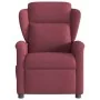 Sillón de masaje reclinable de tela color vino tinto de , Sillones - Ref: Foro24-4015589, Precio: 201,10 €, Descuento: %