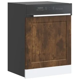 Panel lavavajillas Porto madera contrachapada roble ahumado de , Armarios de cocina - Ref: Foro24-854142, Precio: 35,45 €, De...