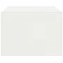 Mueble de TV con luces LED blanco 75x35,5x25 cm de , Muebles TV - Ref: Foro24-860229, Precio: 66,65 €, Descuento: %