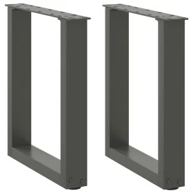 Patas para mesa de centro en forma de U 2 uds antracita acero by , Table legs - Ref: Foro24-4013154, Price: 61,03 €, Discount: %