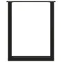 Patas para mesa de centro en forma de U 2 uds acero negro by , Table legs - Ref: Foro24-4013180, Price: 76,67 €, Discount: %