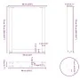 Patas mesa centro forma U 2uds antracita 60x(72-73)cm acero de , Patas para mesas - Ref: Foro24-4013182, Precio: 77,42 €, Des...
