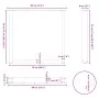 Patas para mesa centro forma U 3 uds acero negro 80x(72-73) cm de , Patas para mesas - Ref: Foro24-4013204, Precio: 117,56 €,...