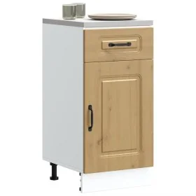 Mueble bajo de cocina Kalmar roble artesanal madera ingeniería de , Armarios de cocina - Ref: Foro24-853476, Precio: 84,03 €,...