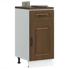 Mueble bajo de cocina Kalmar madera ingeniería de roble marrón de , Armarios de cocina - Ref: Foro24-853474, Precio: 74,91 €,...