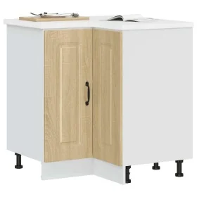 Mueble de cocina esquina Kalmar madera ingeniería roble sonoma de , Armarios de cocina - Ref: Foro24-853510, Precio: 105,16 €...