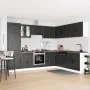 Mueble de cocina Porto negra 14 piezas madera contrachapada de , Armarios de cocina - Ref: Foro24-3314992, Precio: 1,00 €, De...