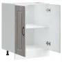 Mueble bajo para fregadero Kalmar gris sonoma 60x46x81,5 cm de , Armarios de cocina - Ref: Foro24-853443, Precio: 79,22 €, De...