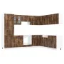 Mueble cocina Lucca roble ahumado 14 pzas madera contrachapada de , Armarios de cocina - Ref: Foro24-3314986, Precio: 1,00 €,...