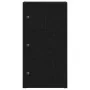 Librería de madera contrachapada roble negro 40x24x77 cm de , Librerías y estanterías - Ref: Foro24-860365, Precio: 53,26 €, ...