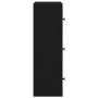 Librería de madera contrachapada roble negro 40x24x77 cm de , Librerías y estanterías - Ref: Foro24-860365, Precio: 53,26 €, ...