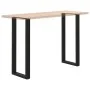 Patas de mesa de centro forma U 2uds acero negro 50x(110-111)cm by , Table legs - Ref: Foro24-4013244, Price: 138,75 €, Disco...