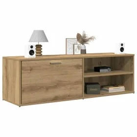 Mueble de TV madera de ingeniería roble artesanal 120x34x37 cm de , Muebles TV - Ref: Foro24-855973, Precio: 75,69 €, Descuen...