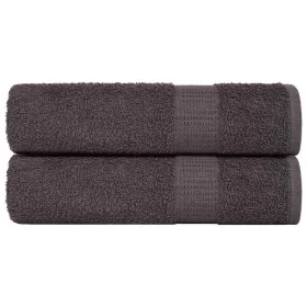 Toallas de mano 2 piezas antracita 50x100cm 360gsm 100% algodón de , Toallas - Ref: Foro24-136681, Precio: 18,91 €, Descuento: %