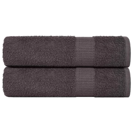 Toallas de mano 2 piezas antracita 50x100cm 360gsm 100% algodón de , Toallas - Ref: Foro24-136681, Precio: 18,91 €, Descuento: %