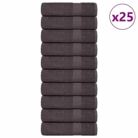 Toallas invitados 50 uds 100% algodón antracita 70x140cm 360gsm de , Toallas - Ref: Foro24-136688, Precio: 240,04 €, Descuent...