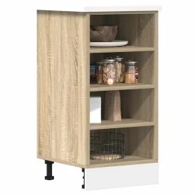 Armario inferior de fregadero madera ingeniería 40x44,5x81,5 cm de , Armarios de cocina - Ref: Foro24-854204, Precio: 59,71 €...
