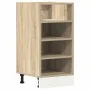 Armario inferior de fregadero madera ingeniería 40x44,5x81,5 cm de , Armarios de cocina - Ref: Foro24-854204, Precio: 59,71 €...