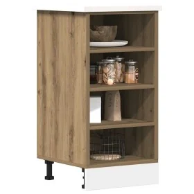 Armario inferior madera ingeniería roble artisan 40x44,5x81,5cm de , Armarios de cocina - Ref: Foro24-854210, Precio: 64,15 €...