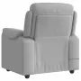 Sillón de masaje reclinable de tela gris nube de , Sillones - Ref: Foro24-4015699, Precio: 200,06 €, Descuento: %
