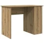 Escritorio de madera de ingeniería roble artesano 100x55x75 cm de , Escritorios - Ref: Foro24-855857, Precio: 73,16 €, Descue...