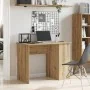 Escritorio de madera de ingeniería roble artesano 100x55x75 cm de , Escritorios - Ref: Foro24-855857, Precio: 73,16 €, Descue...