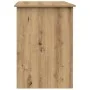 Escritorio de madera de ingeniería roble artesano 100x55x75 cm de , Escritorios - Ref: Foro24-855857, Precio: 73,16 €, Descue...