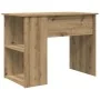 Escritorio de madera de ingeniería roble artesano 100x55x75 cm de , Escritorios - Ref: Foro24-855857, Precio: 73,16 €, Descue...
