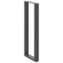 Patas mesa centro forma U 2uds acero antracita 50x(110-111) cm by , Table legs - Ref: Foro24-4013246, Price: 107,07 €, Discou...
