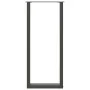 Patas mesa centro forma U 2uds acero antracita 50x(110-111) cm by , Table legs - Ref: Foro24-4013246, Price: 107,07 €, Discou...