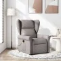 Sillón de masaje reclinable de tela gris taupé by , Armchairs - Ref: Foro24-4015673, Price: 221,91 €, Discount: %