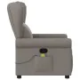 Sillón de masaje reclinable de tela gris taupé by , Armchairs - Ref: Foro24-4015673, Price: 221,91 €, Discount: %