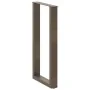 Patas de mesa centro forma U 2uds acero natural 40x(90-91) cm by , Table legs - Ref: Foro24-4013219, Price: 86,94 €, Discount: %