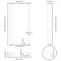 Patas mesa centro forma U 2uds acero natural 38x(72-73)cm acero de , Patas para mesas - Ref: Foro24-4013175, Precio: 64,58 €,...