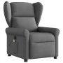 Sillón de masaje reclinable de tela gris oscuro de , Sillones - Ref: Foro24-4015667, Precio: 211,37 €, Descuento: %