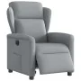 Sillón reclinable eléctrico tela gris claro de , Sillones - Ref: Foro24-3303114, Precio: 239,27 €, Descuento: %