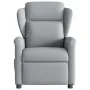 Sillón reclinable eléctrico tela gris claro de , Sillones - Ref: Foro24-3303114, Precio: 239,27 €, Descuento: %