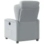 Sillón reclinable eléctrico tela gris claro de , Sillones - Ref: Foro24-3303114, Precio: 239,27 €, Descuento: %