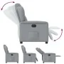 Sillón reclinable eléctrico tela gris claro de , Sillones - Ref: Foro24-3303114, Precio: 239,27 €, Descuento: %