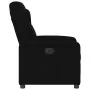 Sillón reclinable eléctrico de tela negro de , Sillones - Ref: Foro24-3303116, Precio: 241,79 €, Descuento: %