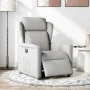 Sillón reclinable eléctrico de tela gris nube de , Sillones - Ref: Foro24-3303123, Precio: 238,93 €, Descuento: %