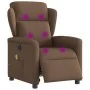 Sillón reclinable de masaje eléctrico tela marrón de , Sillones - Ref: Foro24-3303128, Precio: 255,55 €, Descuento: %